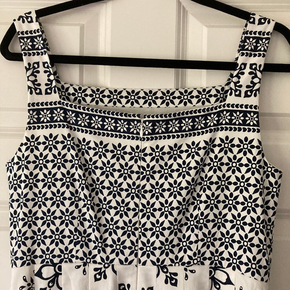 NWT Boden AUBREY Midi Cotton Sleeveless Dress 6L - Picture 7 of 11